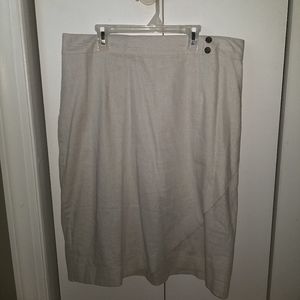 Light Khaki Skirt